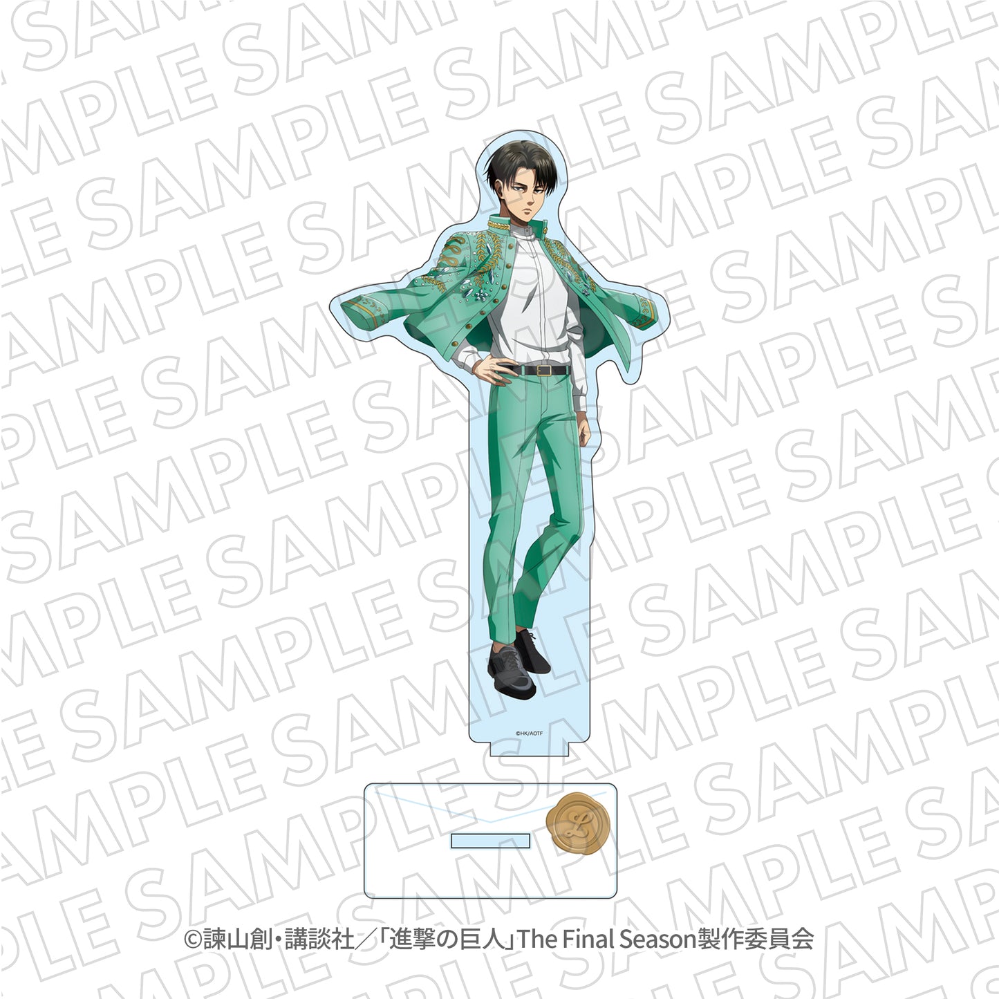 EC限定『進撃の巨人』エスクリコラボ BIGアクリルスタンド リヴァイ