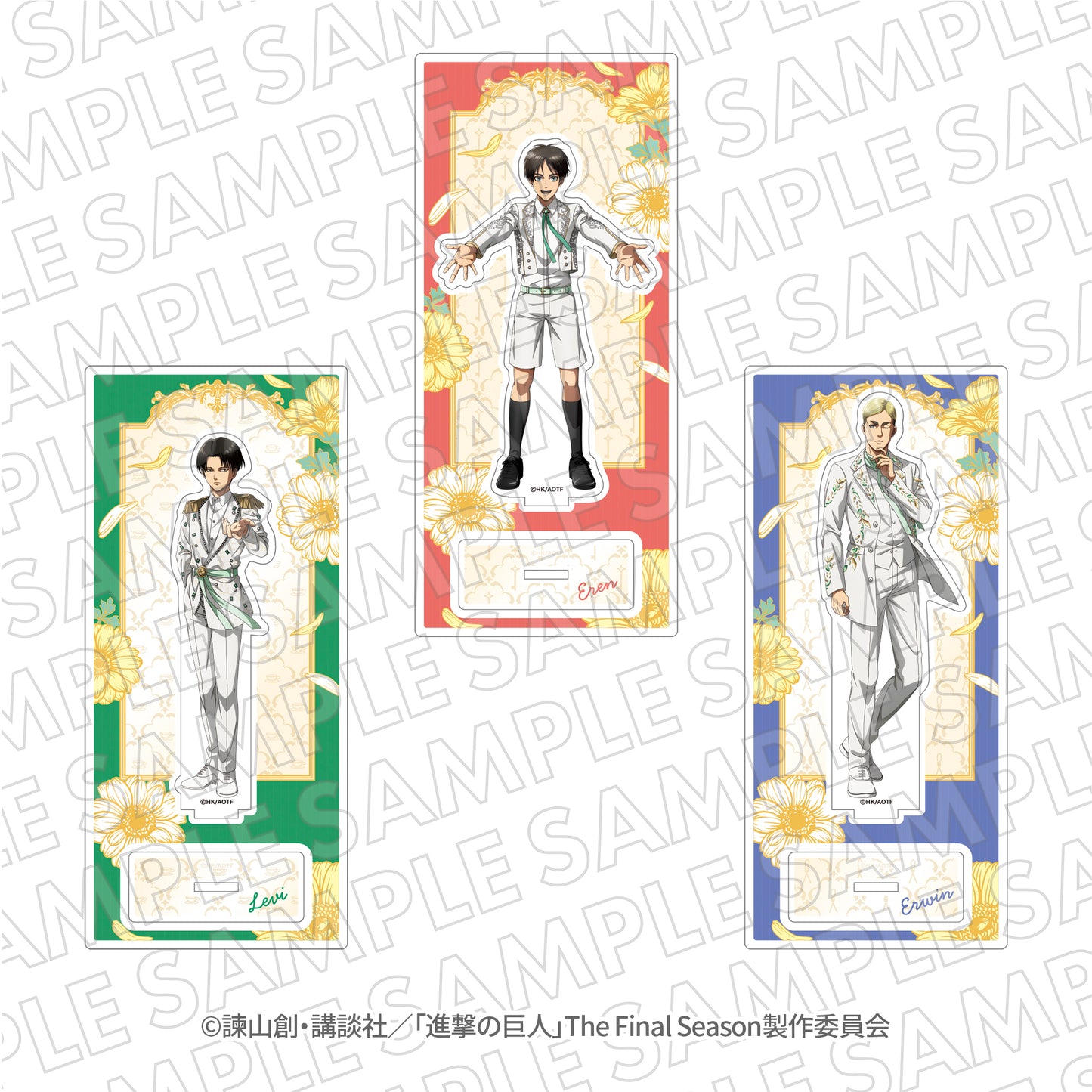 『進撃の巨人』エスクリコラボ第二弾 アクリルスタンド リヴァイ