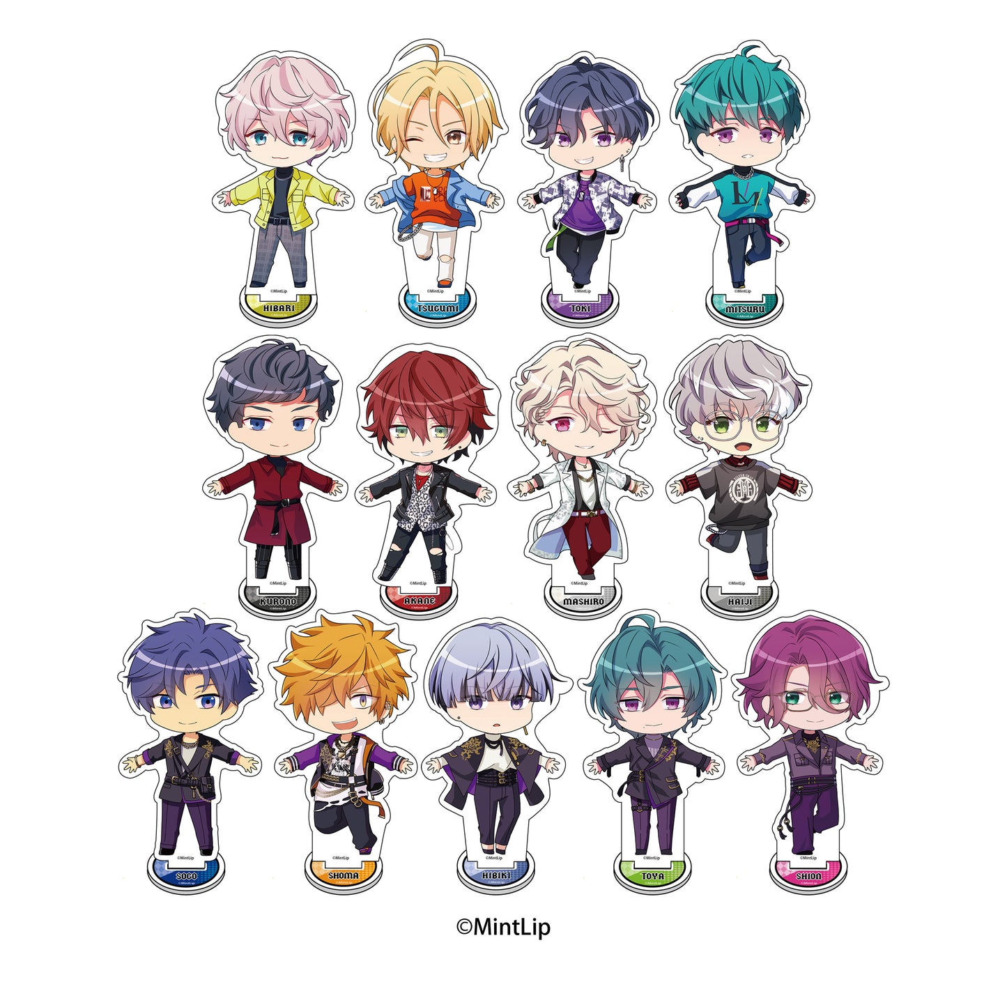 『DIG-ROCK』手つなぎアクリルスタンド 全13種ランダム仕様