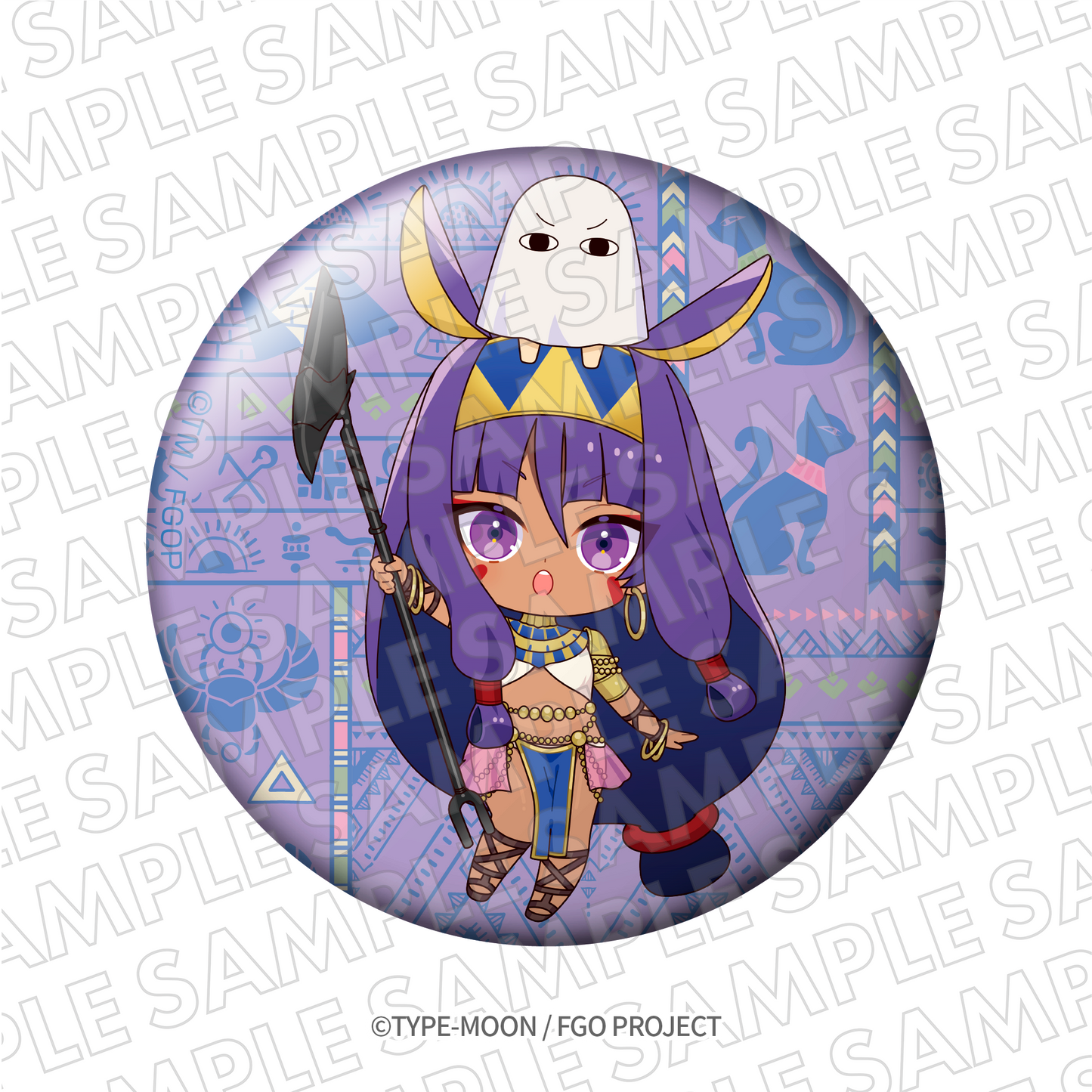 ラムセス大王展 × Fate/Grand Order 缶バッジ 5種トレーディング