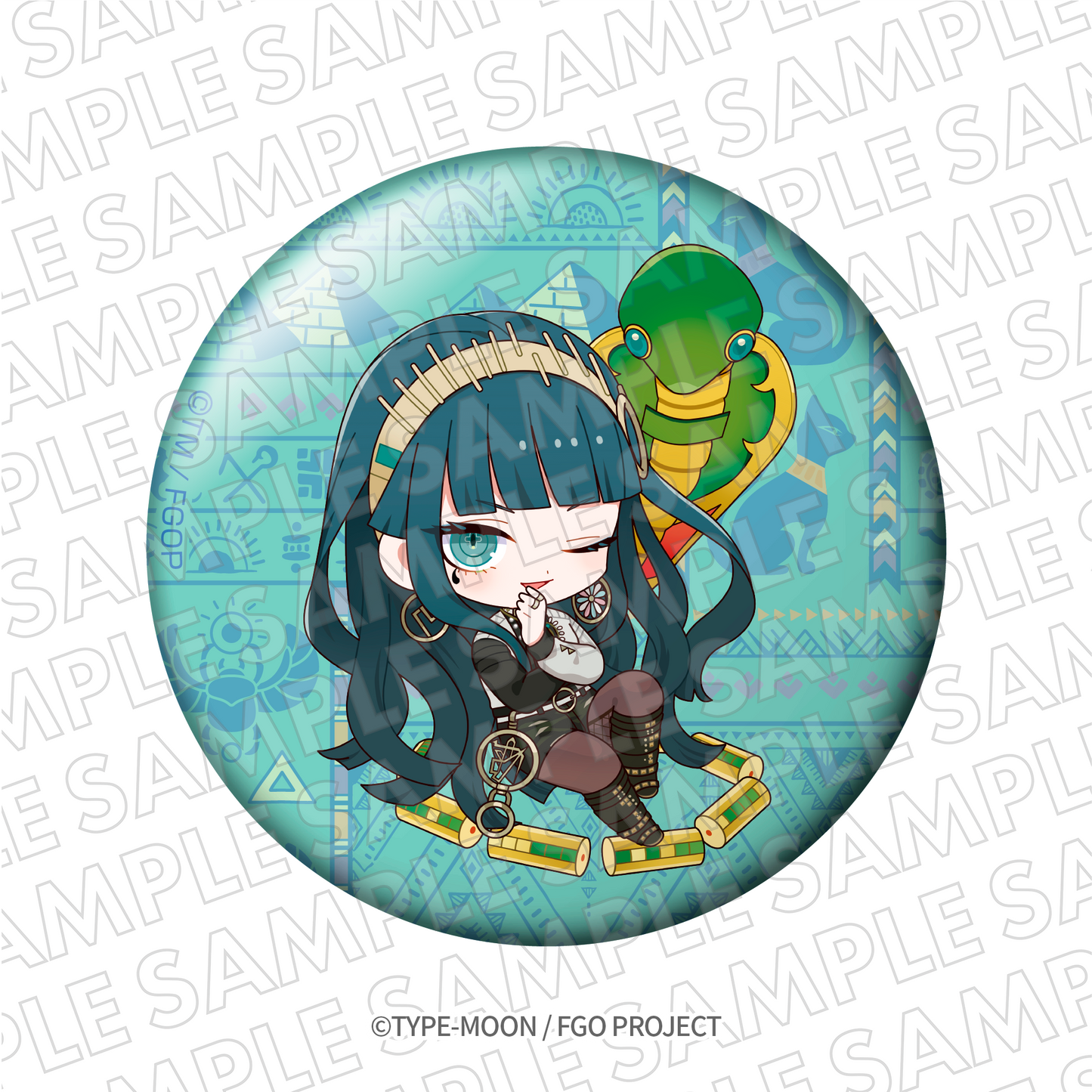 ラムセス大王展 × Fate/Grand Order 缶バッジ 5種トレーディング
