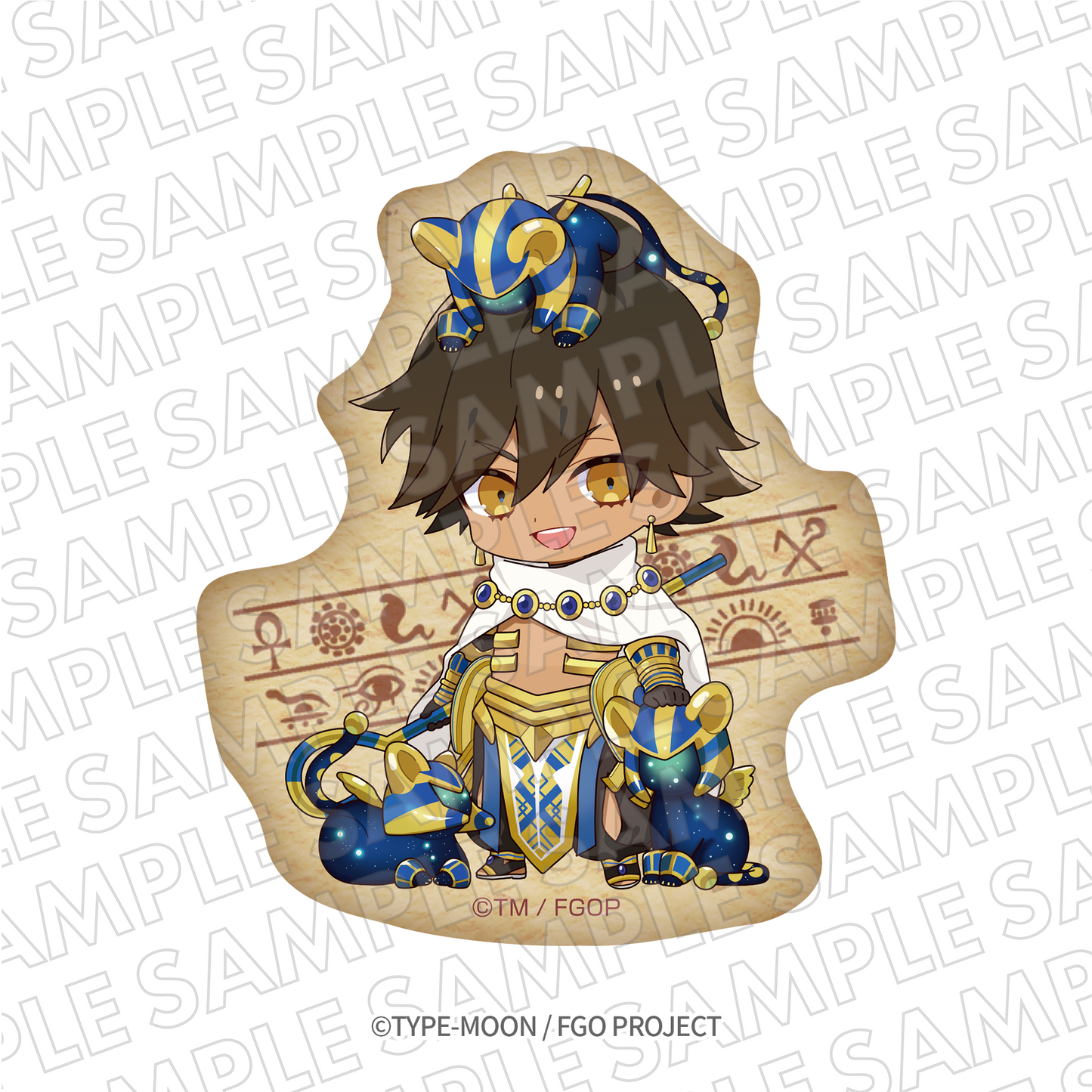 ラムセス大王展 × Fate/Grand Order ダイカットステッカー オジマンディアス