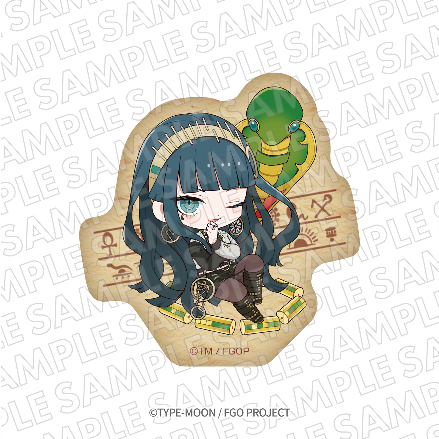 ラムセス大王展 × Fate/Grand Order ダイカットステッカー クレオパトラ