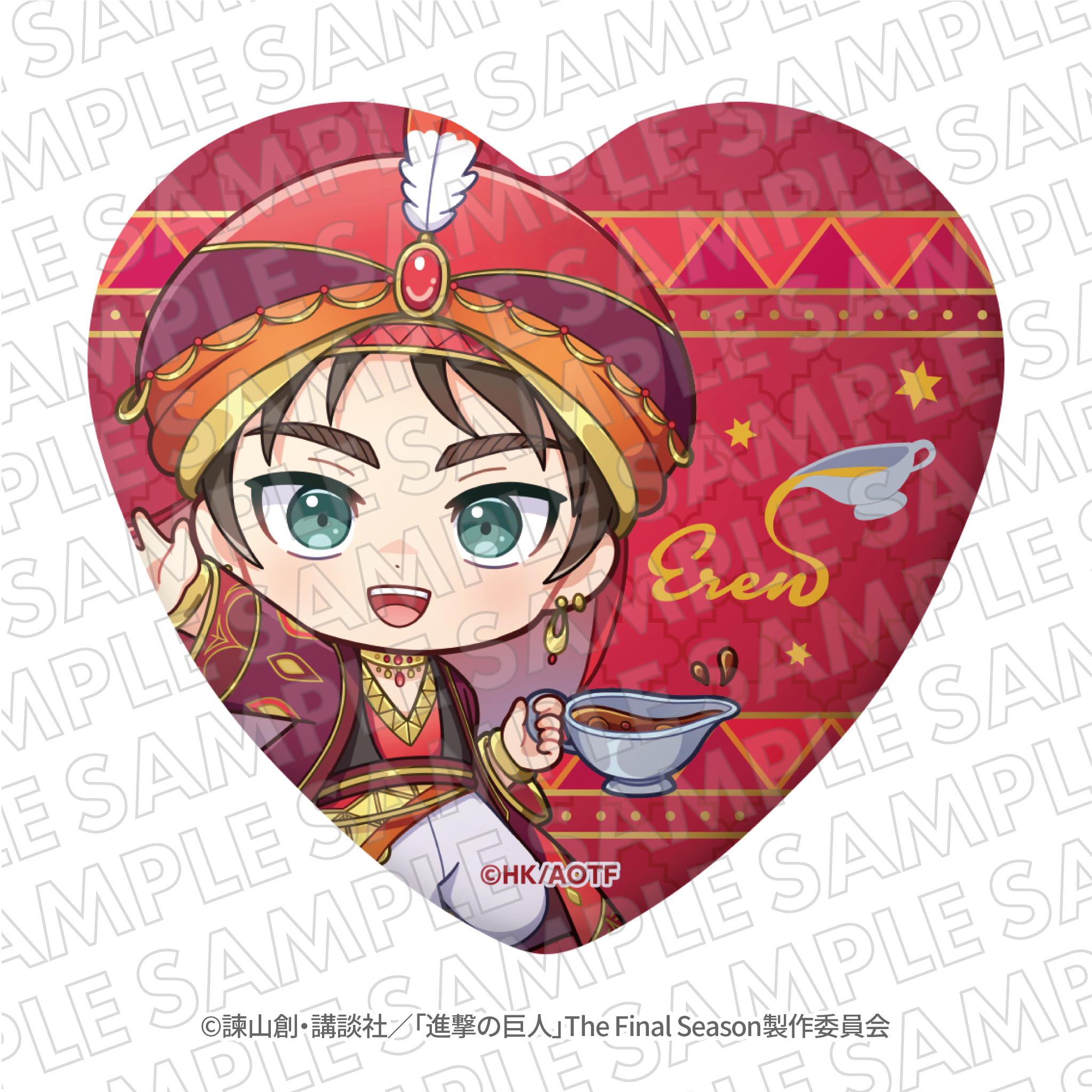 進撃の巨人』100時間カレーコラボ ハート缶バッジ エレン – TG MALL 進撃の巨人』100時間カレーコラボ ハート缶バッジ エレン – TG MALL