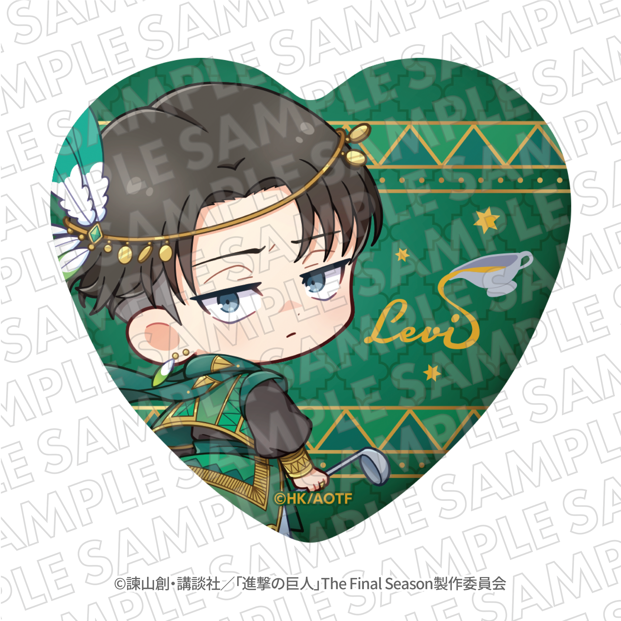 進撃の巨人 リヴァイ 浅野恭司原画展 WIT STUDIO 缶バッジ 進撃の巨人 リヴァイ 浅野恭司原画展 WIT STUDIO 缶バッジ