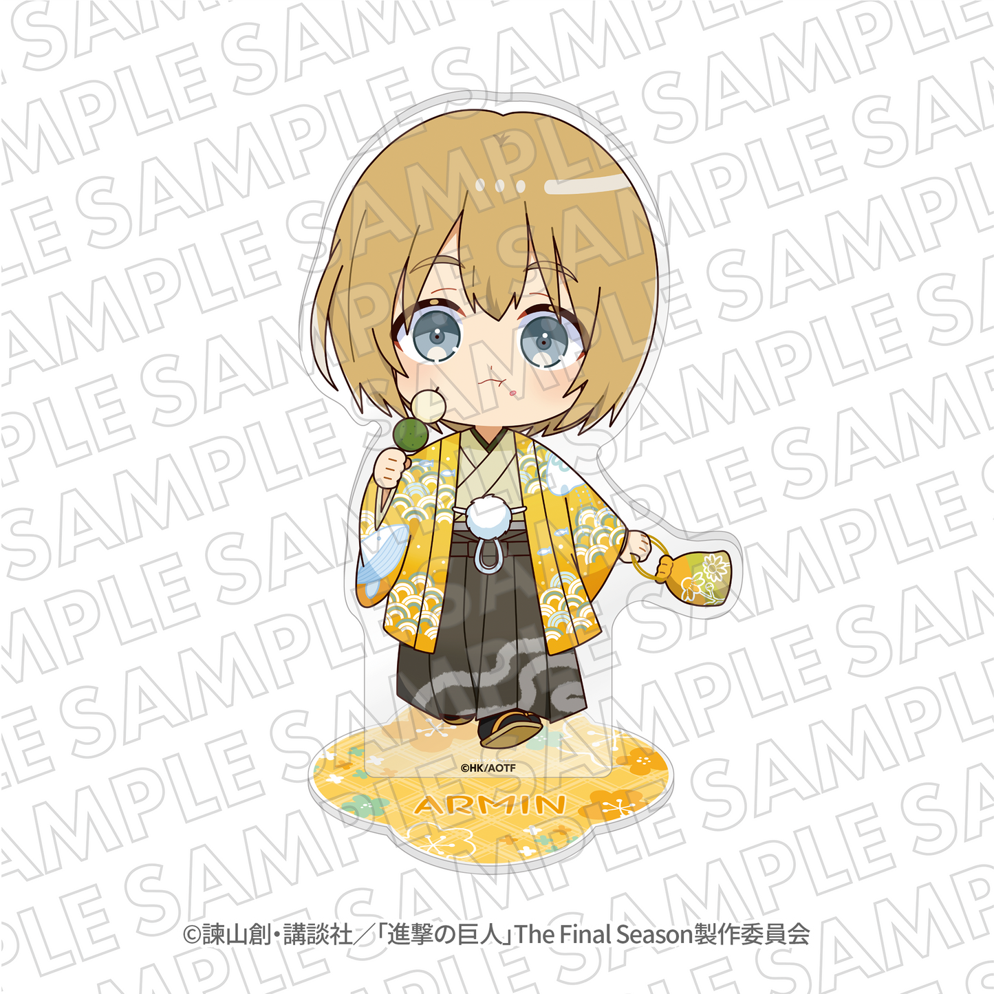 『進撃の巨人』VASARAコラボ ミニキャラBIGアクリルスタンド アルミン