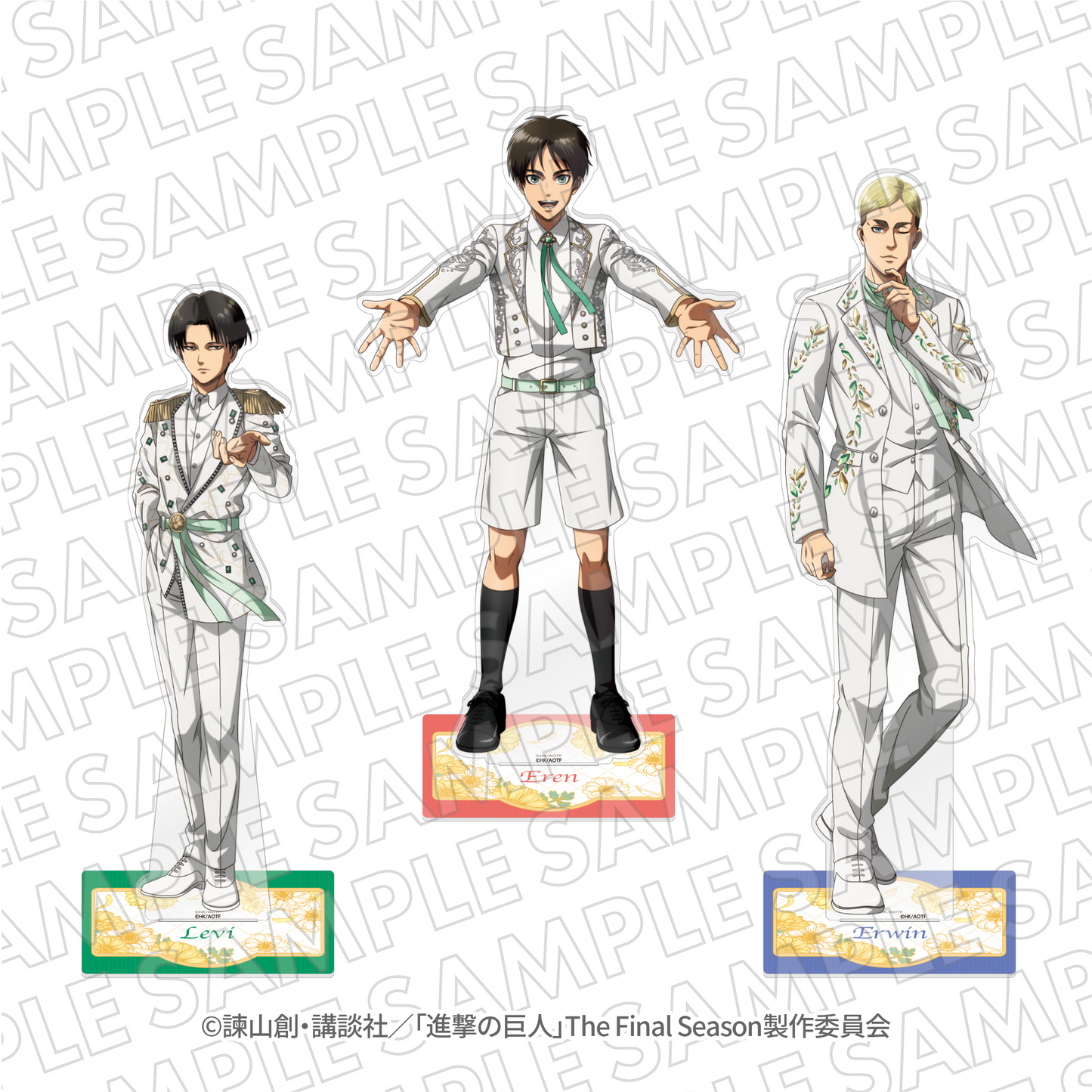 『進撃の巨人』エスクリコラボ第二弾 BIGアクリルスタンド リヴァイ