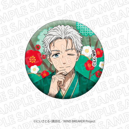 『WIND BREAKER』VASARAコラボ　グリッター缶バッジ　梅宮一