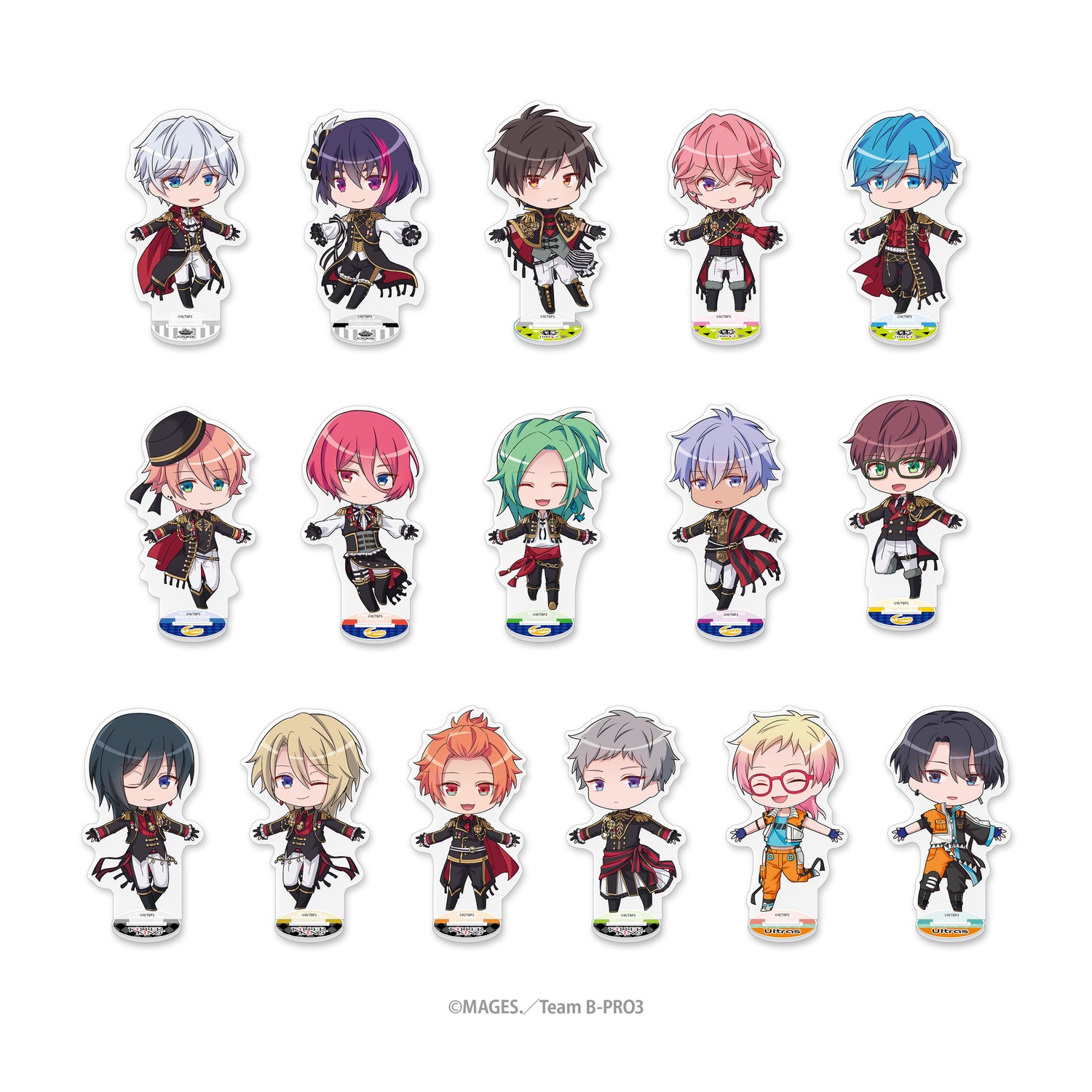 『B-PROJECT ～熱烈＊ラブコール～』手つなぎアクリルスタンド（全16種 ランダム仕様）