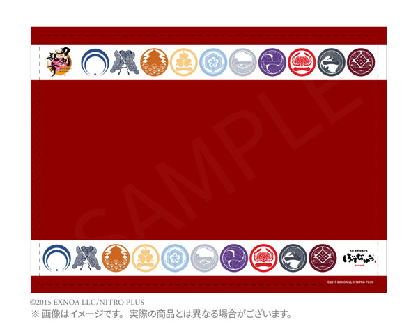 刀剣乱舞ONLINE×ぼてぢゅうコラボ　ランチョンマット（紅）