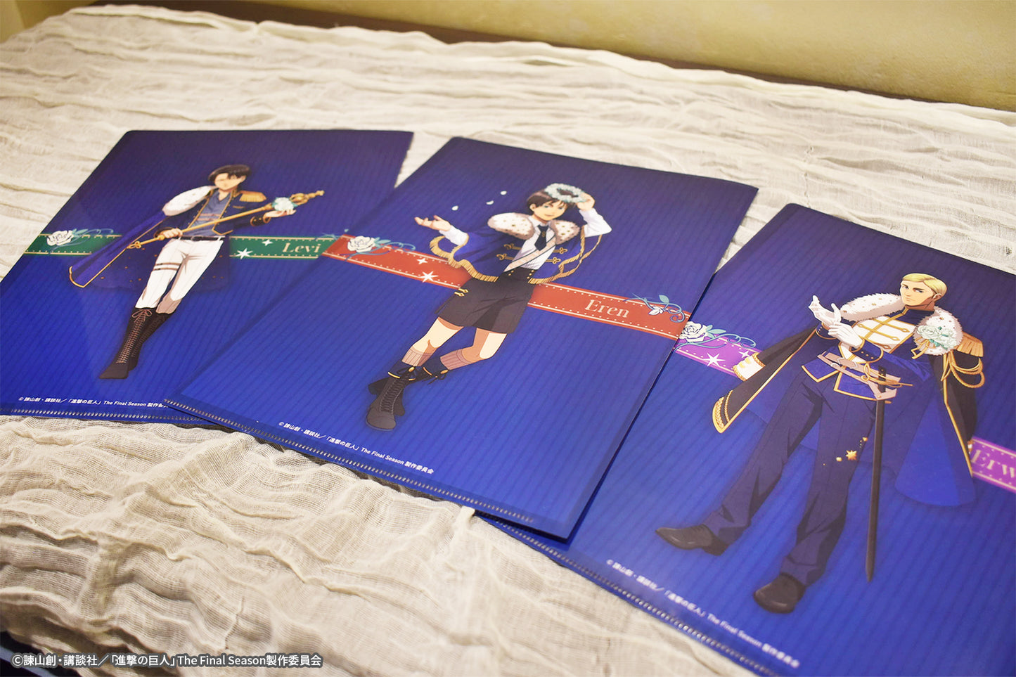 『進撃の巨人』エスクリコラボ第三弾　クリアファイル　リヴァイ