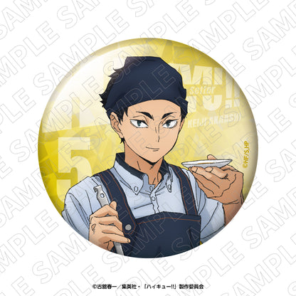 【EC限定】ハイキュー!!×大戸屋第2弾　トレーディングホログラム缶バッジ（全6種セット）