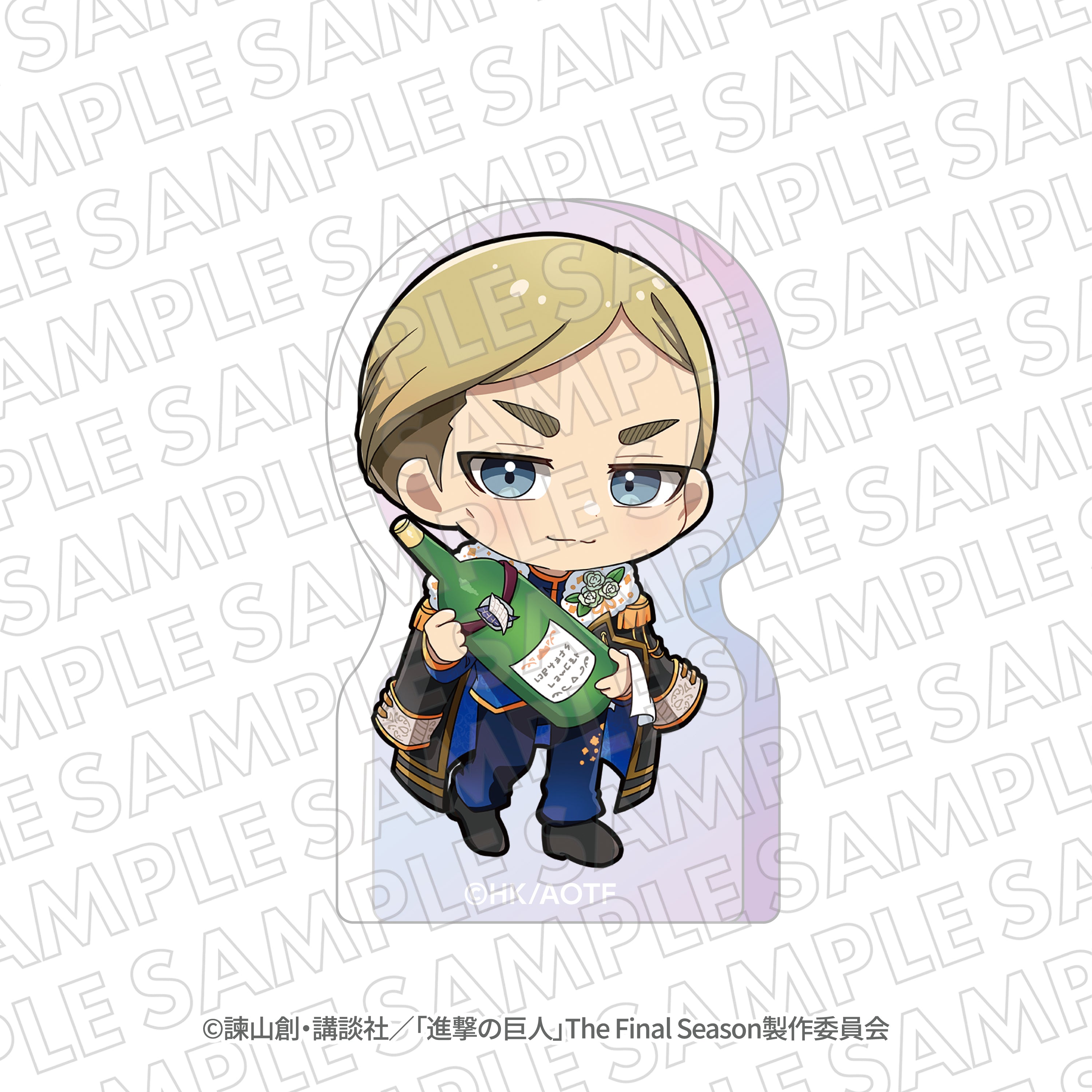 進撃の巨人』エスクリコラボ第三弾 ミニキャラオーロラアクリル