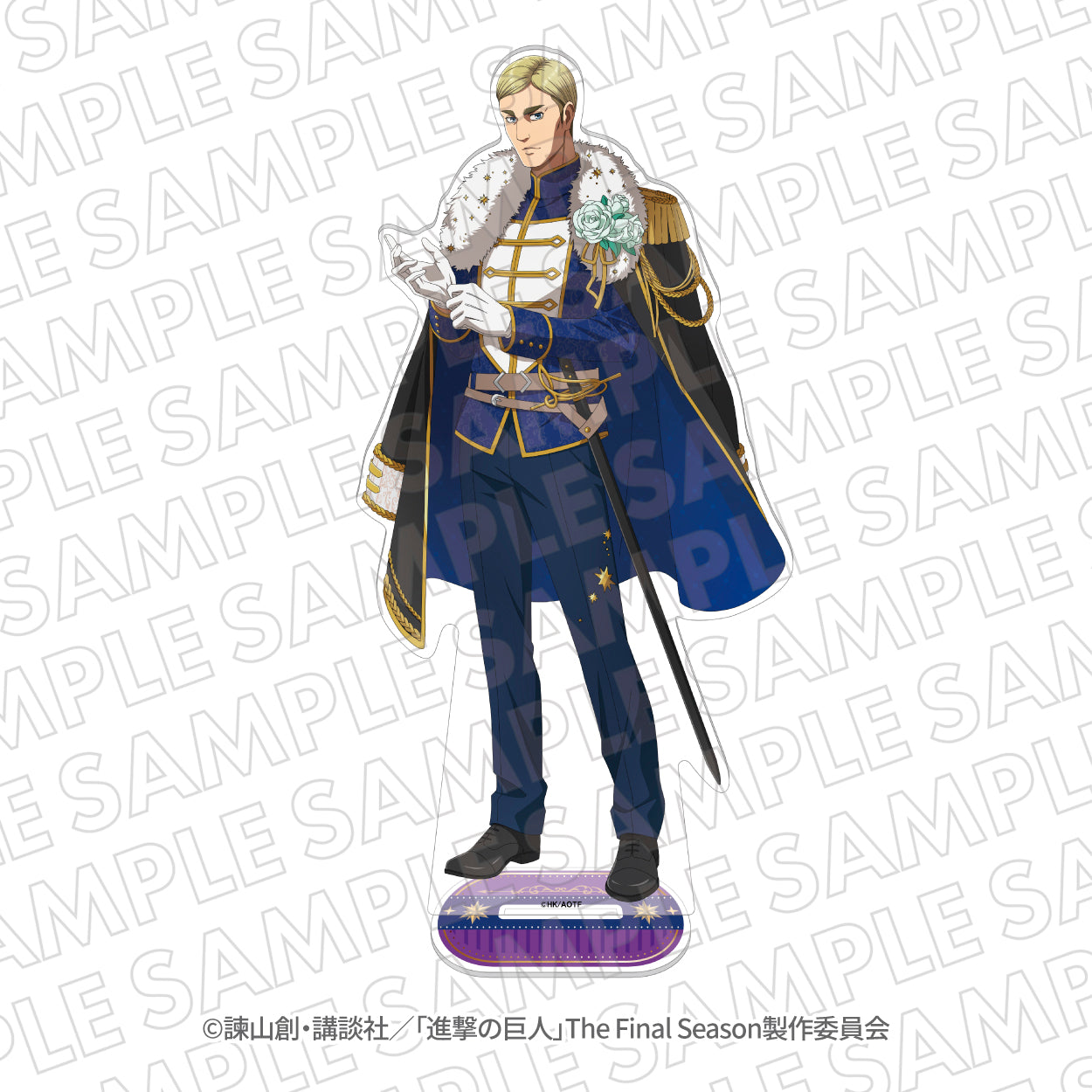 『進撃の巨人』エスクリコラボ第三弾　BIGアクリルスタンド　エルヴィン