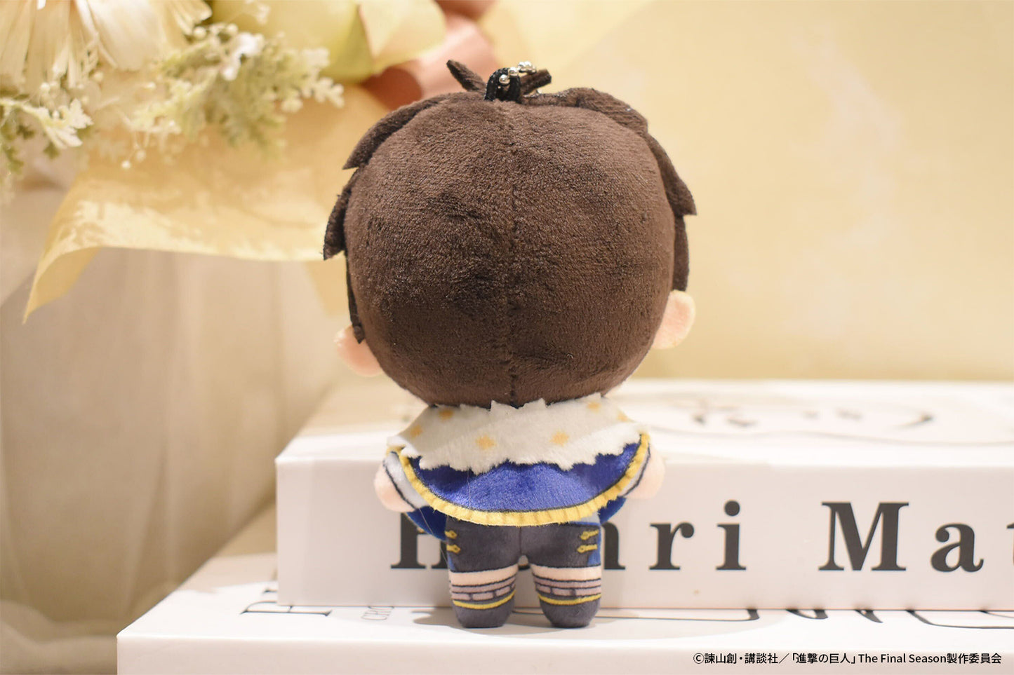 ＜5月中旬以降発送＞EC限定『進撃の巨人』エスクリコラボ第三弾　ぬいぐるみキーホルダー　エレン　