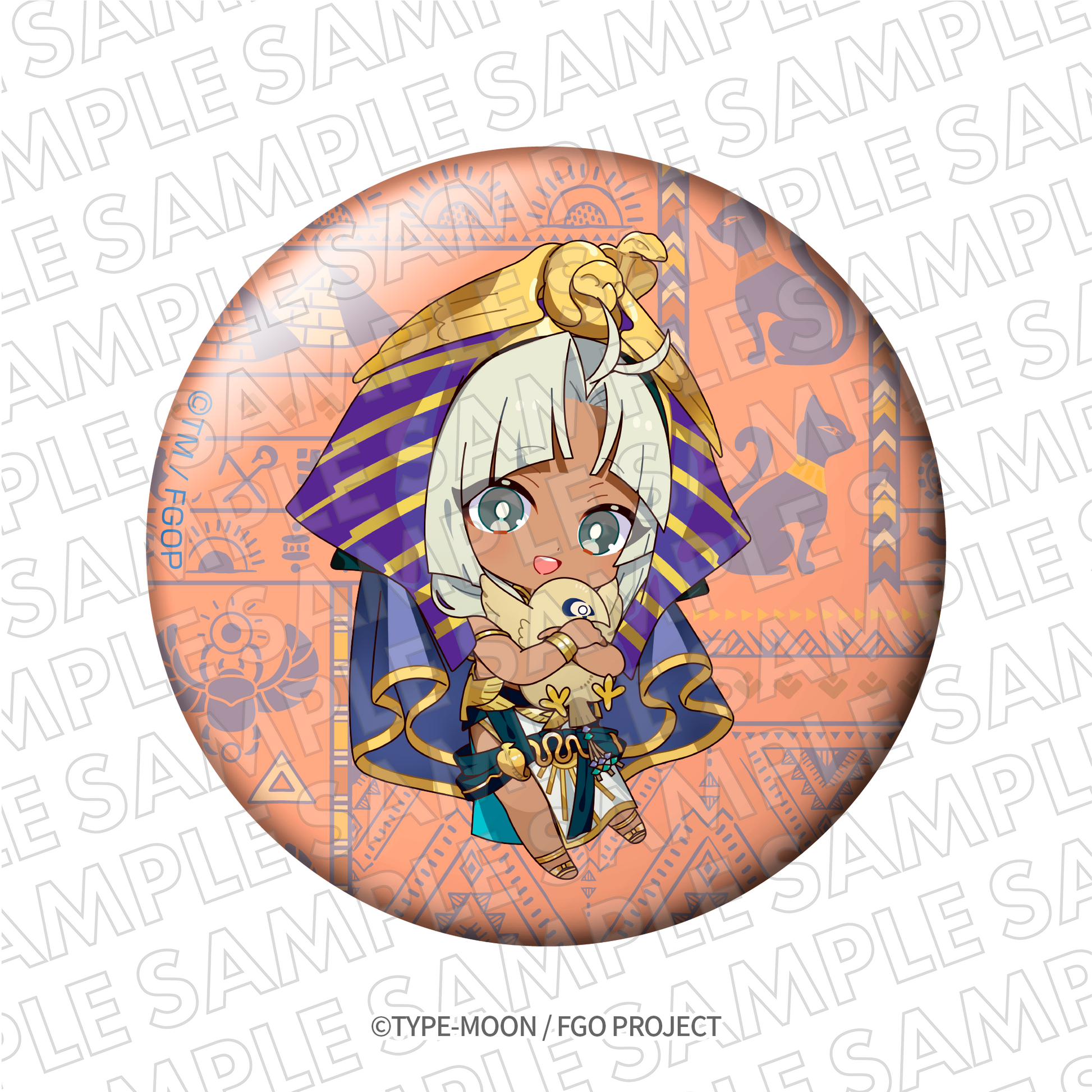 ラムセス大王展 × Fate/Grand Order 缶バッジ 5種トレーディング