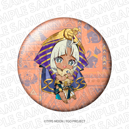 ラムセス大王展 × Fate/Grand Order　缶バッジ　5種トレーディング