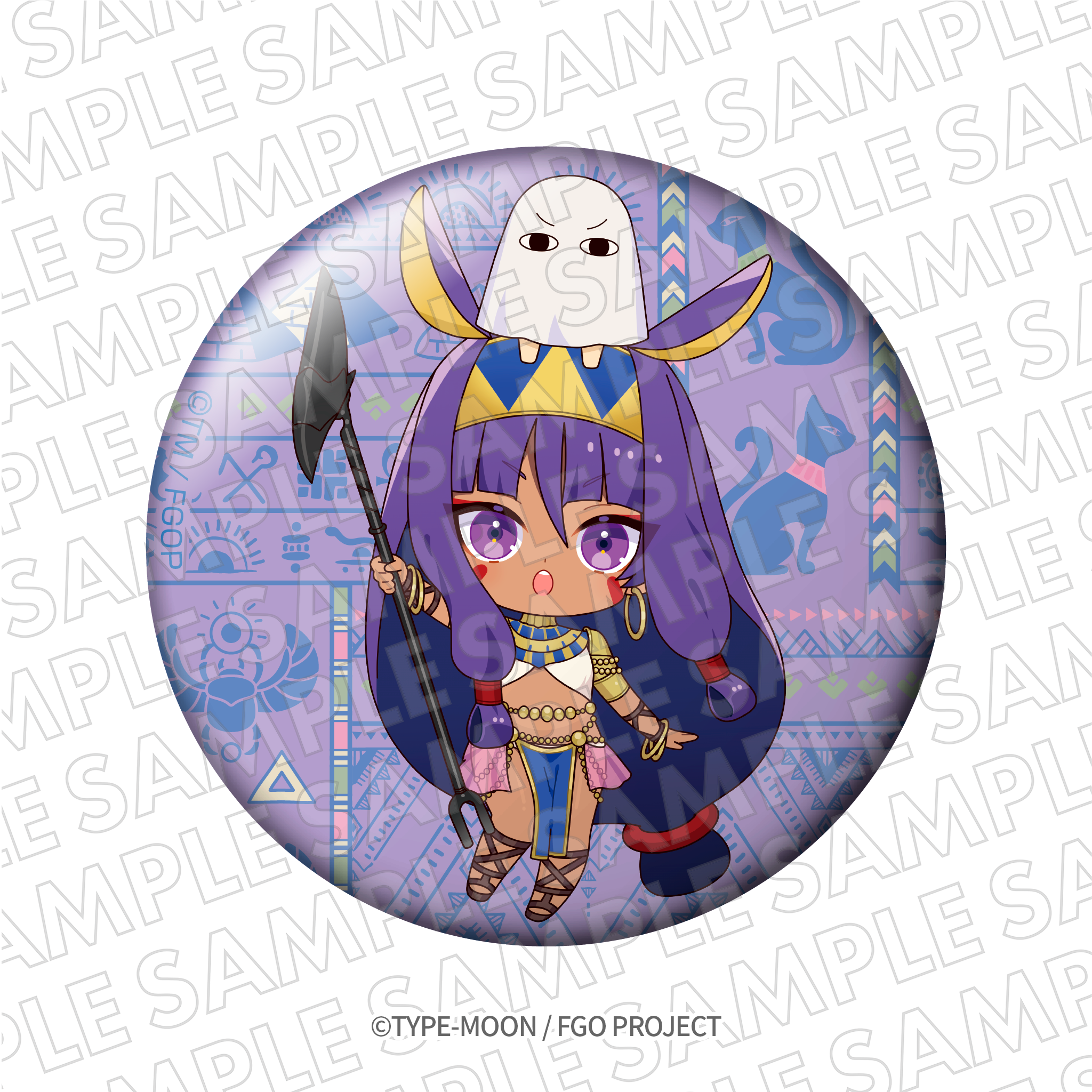 ラムセス大王展 × Fate/Grand Order　缶バッジ　5種トレーディング
