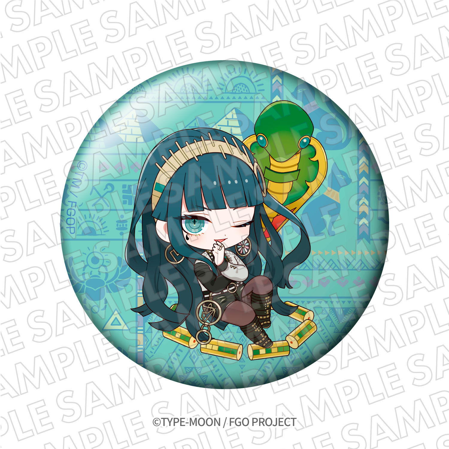 ラムセス大王展 × Fate/Grand Order　缶バッジ　5種トレーディング