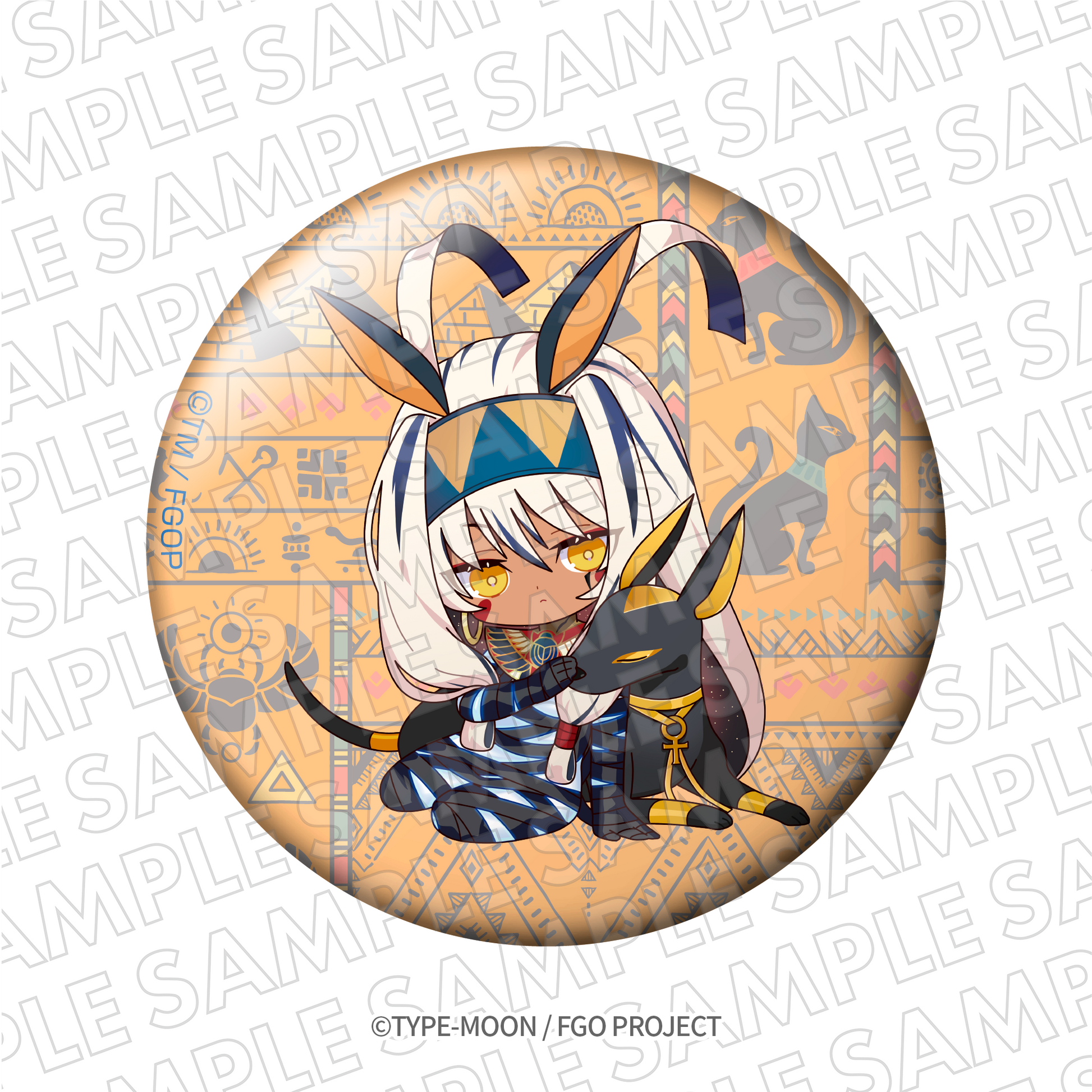 ラムセス大王展 × Fate/Grand Order 缶バッジ 5種トレーディング