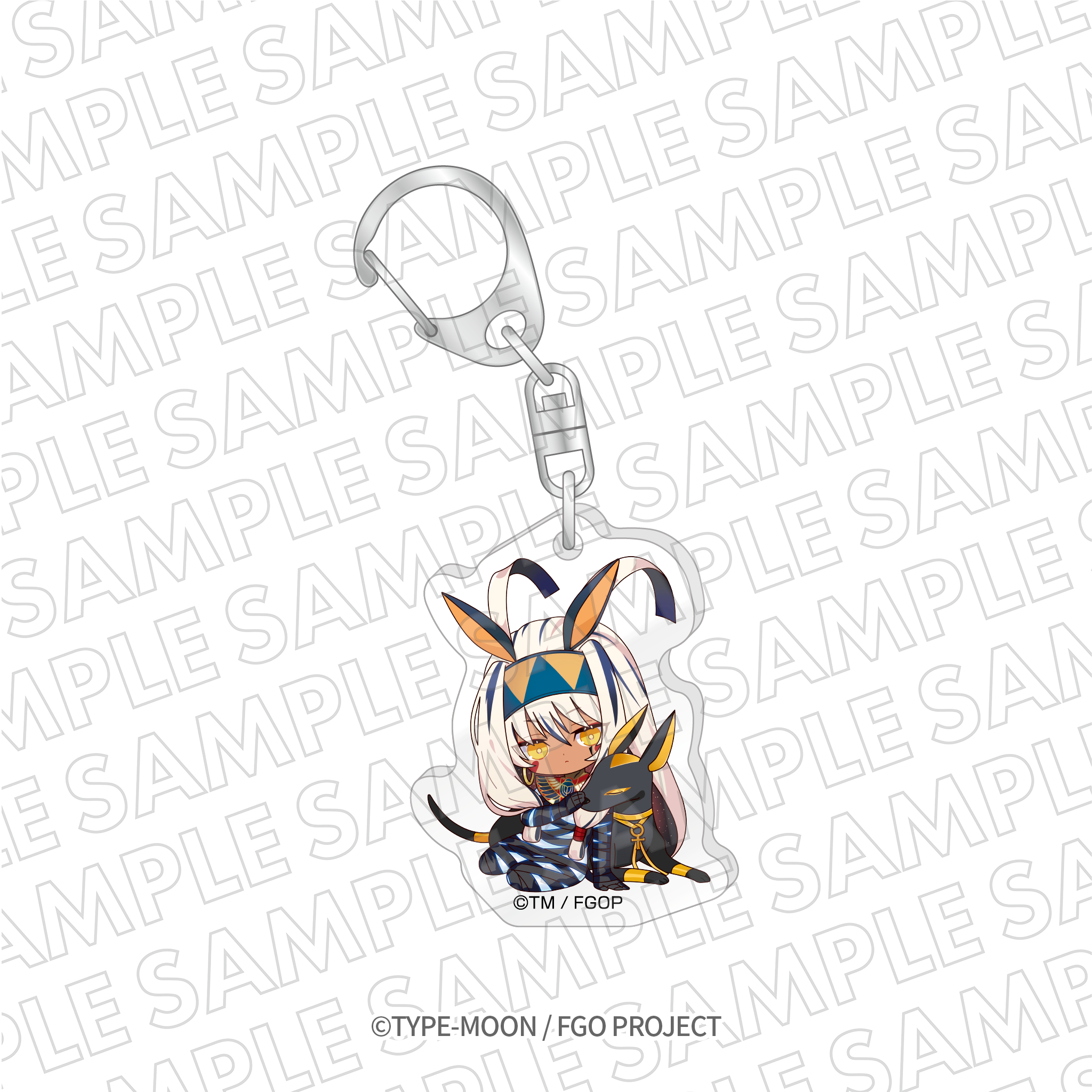 ラムセス大王展 × Fate/Grand Order　アクリルキーホルダー　5種トレーディング