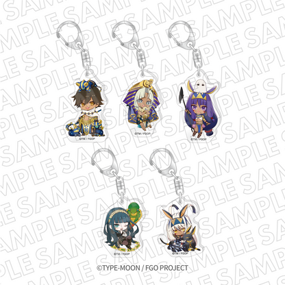 ラムセス大王展 × Fate/Grand Order　アクリルキーホルダー　5種トレーディング