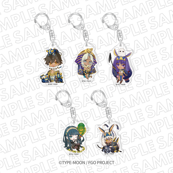 ラムセス大王展 × Fate/Grand Order　アクリルキーホルダー　BOX
