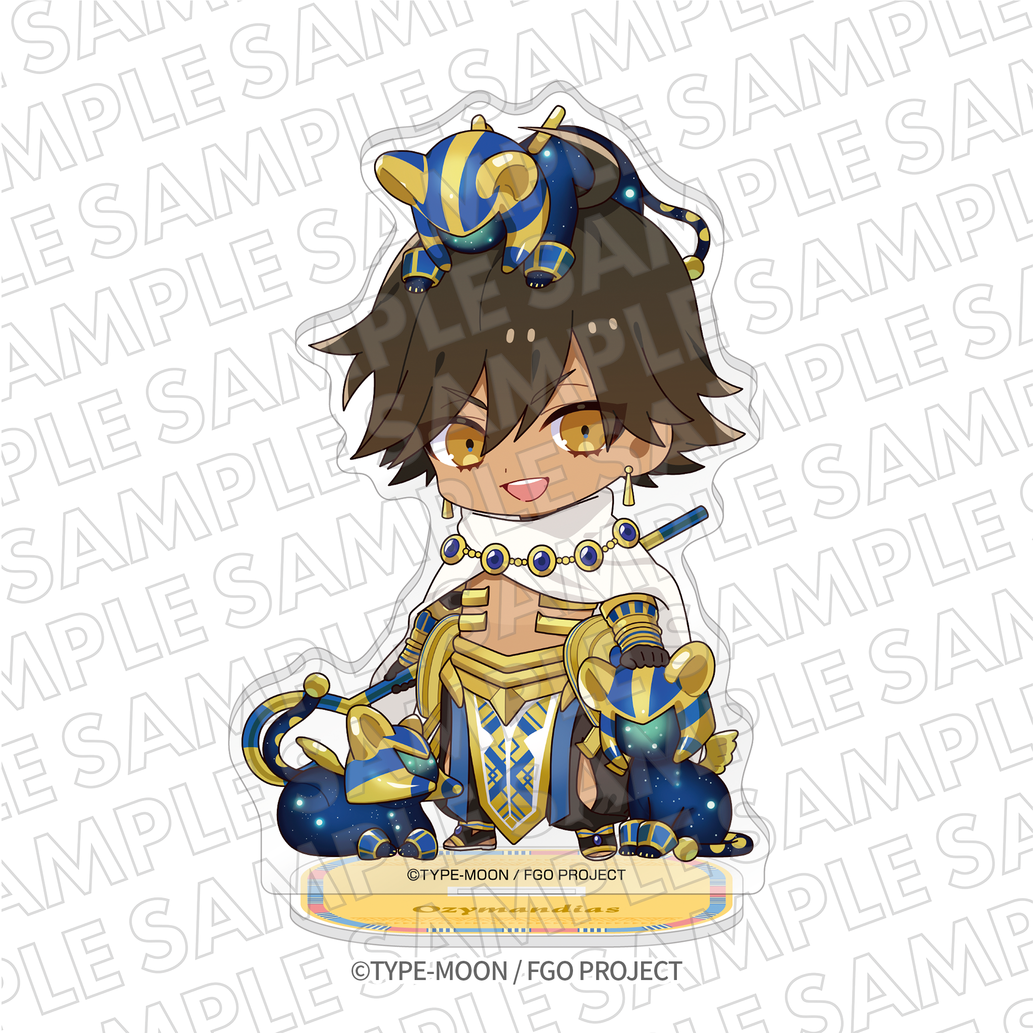 ラムセス大王展 × Fate/Grand Order　BIGアクリルスタンド　オジマンディアス