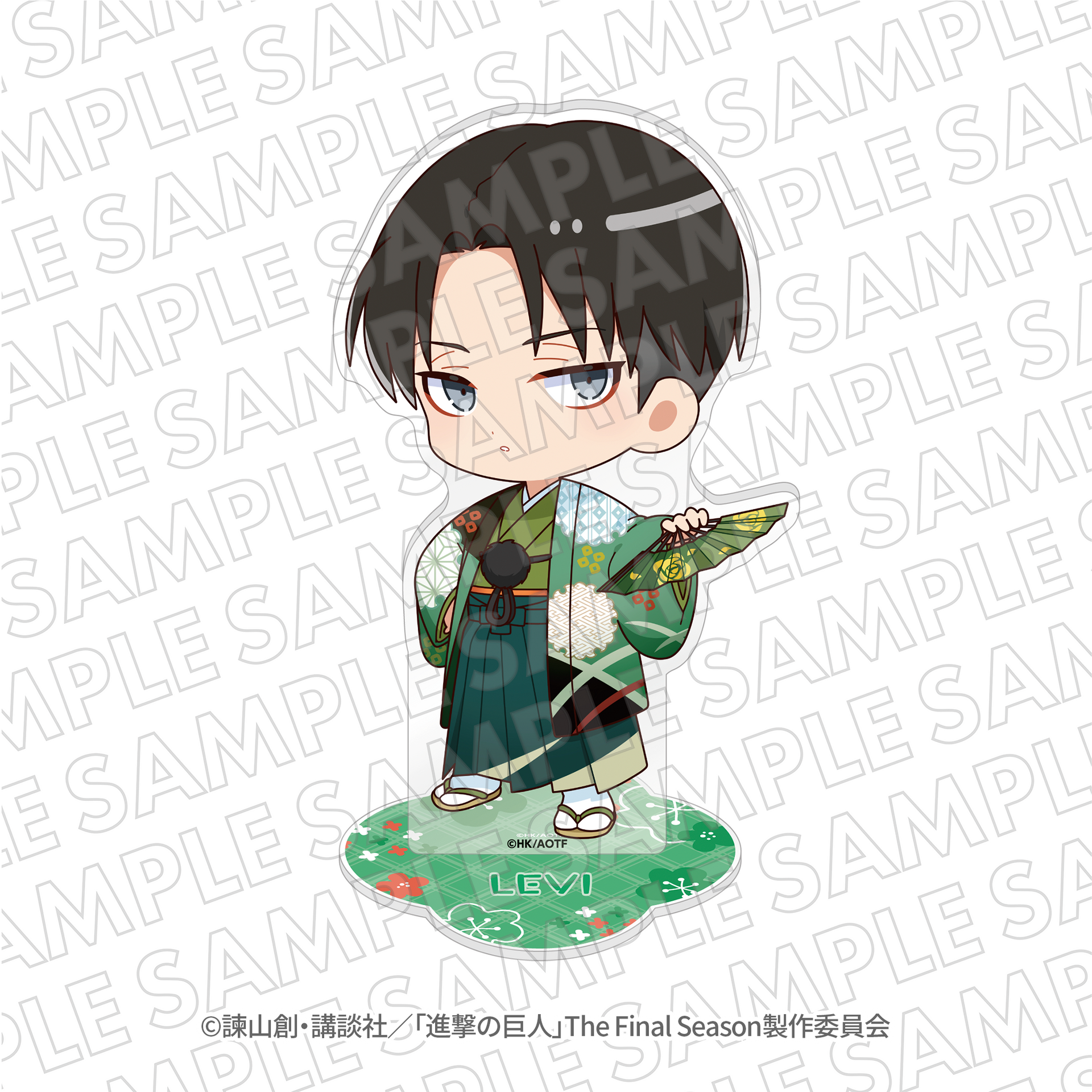 進撃の巨人×VASARA リヴァイ セット 進撃の巨人』VASARAコラボ ミニキャラBIGアクリルスタンド
