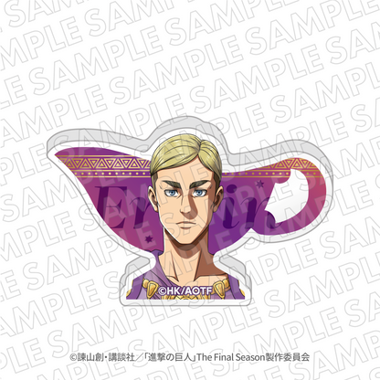 『進撃の巨人』100時間カレーコラボ　トレーディングアクリルブロック